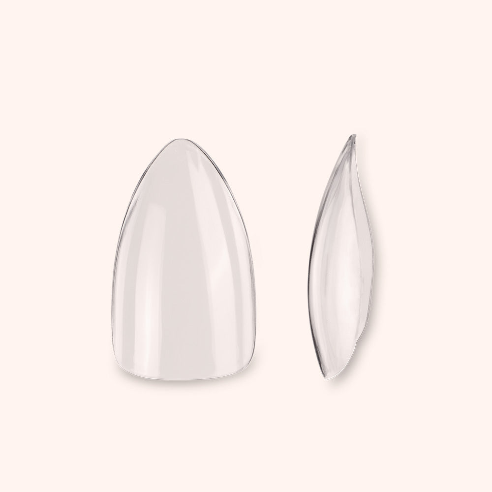 Soft Gel Nail Tips Short Almond Shape (pose américaine) 500 en coffret