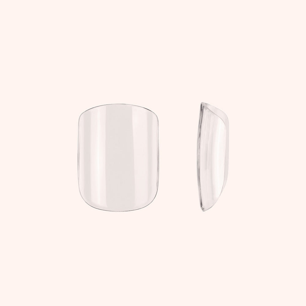Soft Gel Nail Tips Short Square Shape 500 en coffret 2