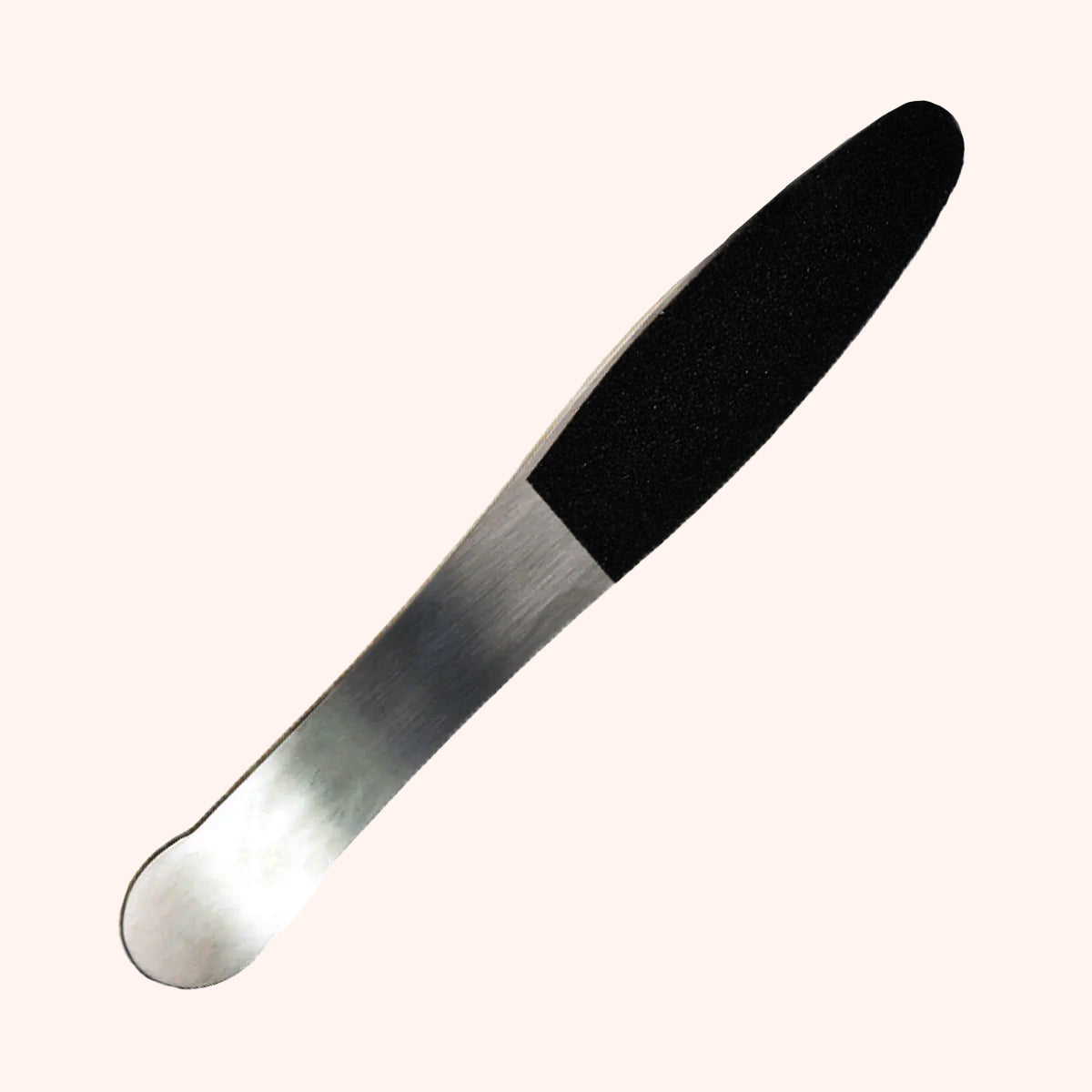 Râpe de pédicure en INOX avec 10 autocollants abrasifs