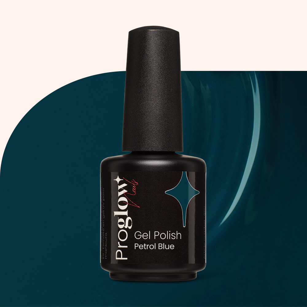 vernis semi permanent couleur bleu petrole