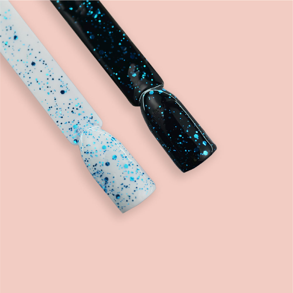 Top Coat VSP Blue Confetti