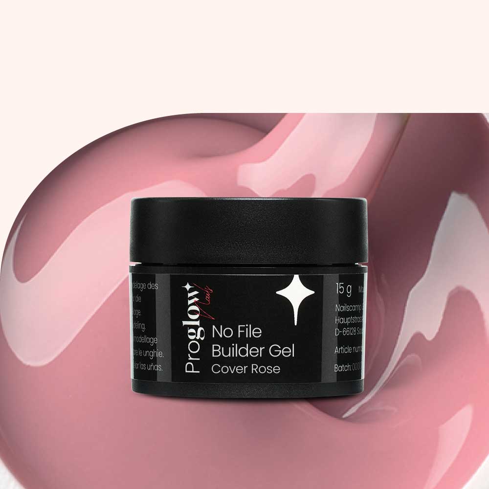 No File Builder Gel - sans Limage - Cover Rose