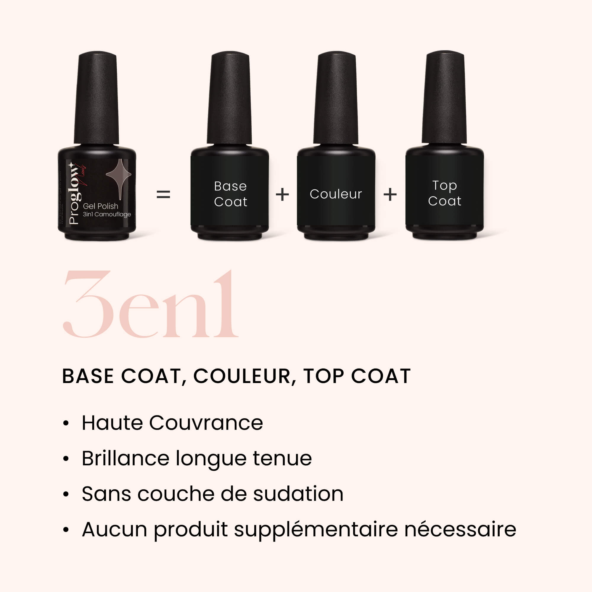 Gel Polish VSP 3in1 No Wipe Camouflage