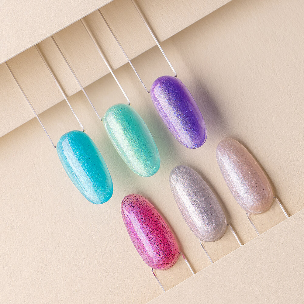 No File Builder Gel - sans Limage - Iridescent Wildberry