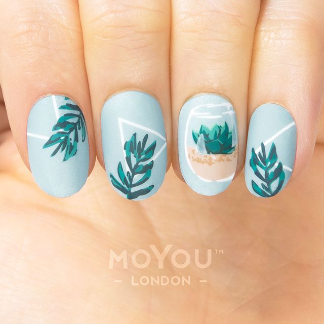 Plaque Stamping Botanical 09 - MoYou London