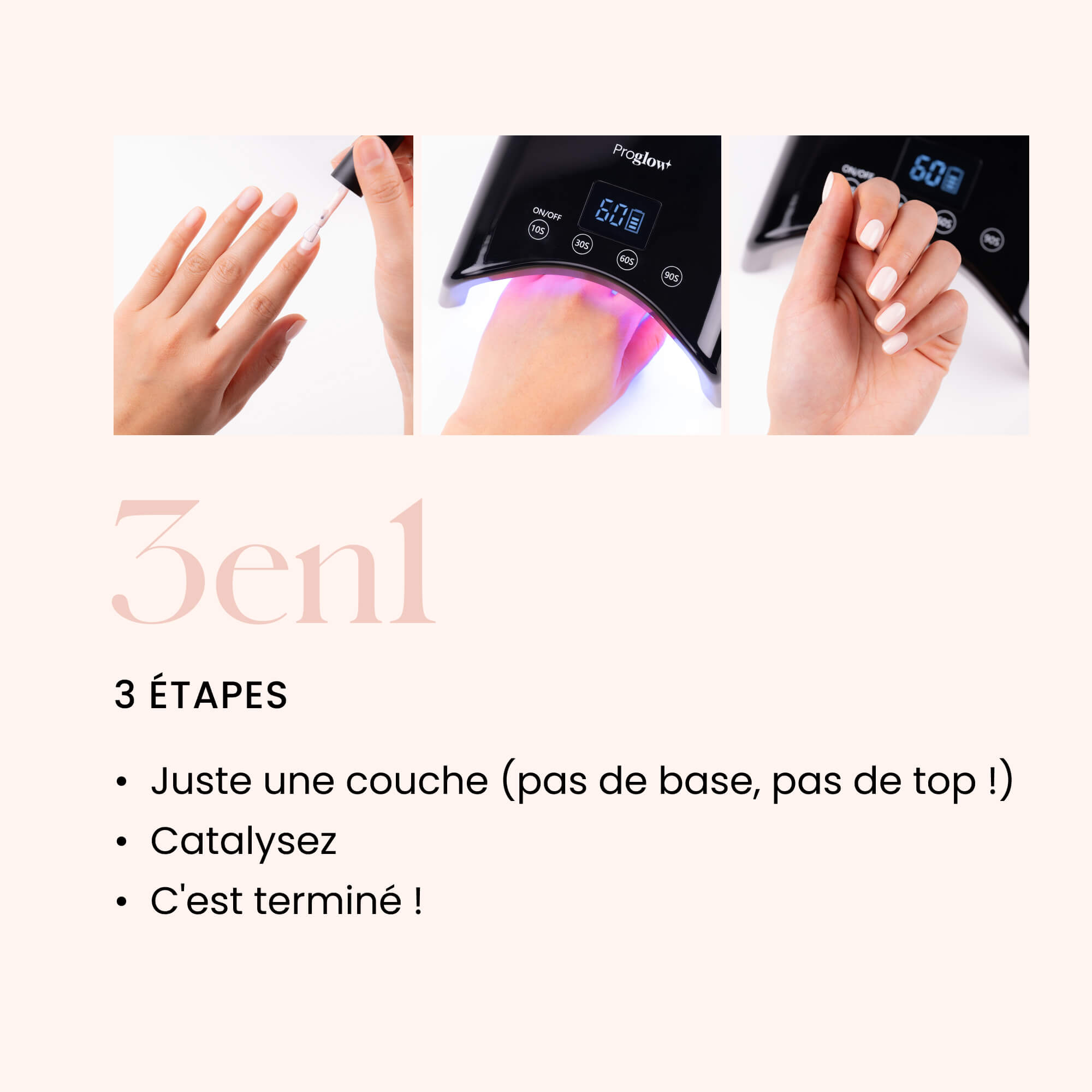 Gel Polish VSP 3in1 No Wipe Light Lime