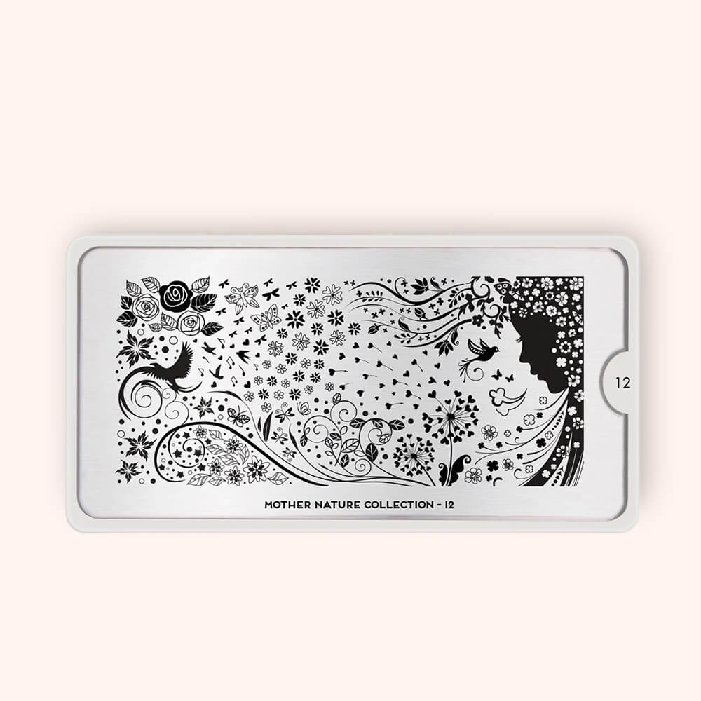 Plaque Stamping Mother Nature 12 - MoYou London