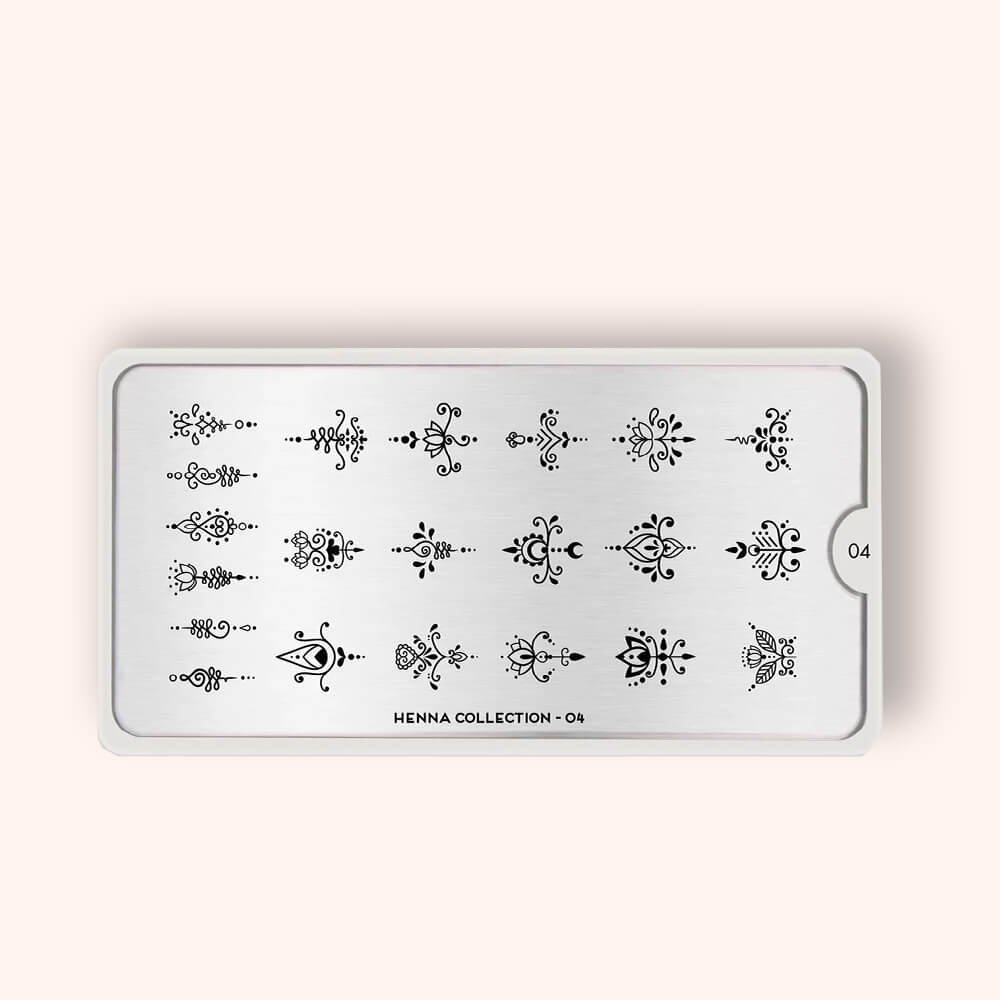 Plaque Stamping Henna 04 - MoYou London