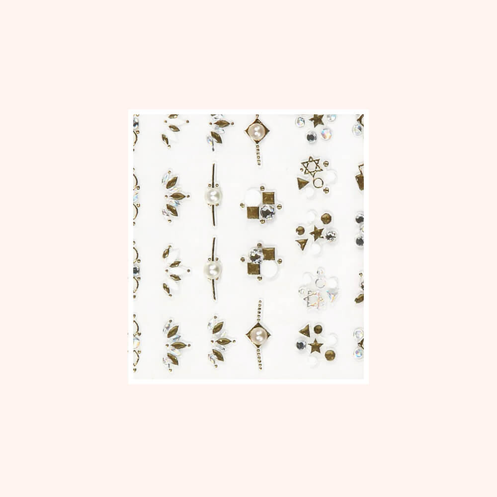 Deluxe Nail Art Sticker 5 - Chandelier