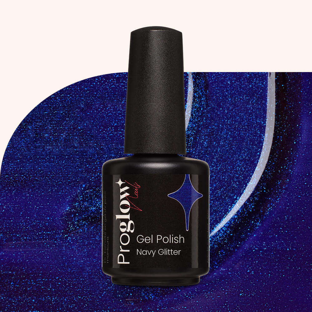 Gel Polish VSP Navy Glitter
