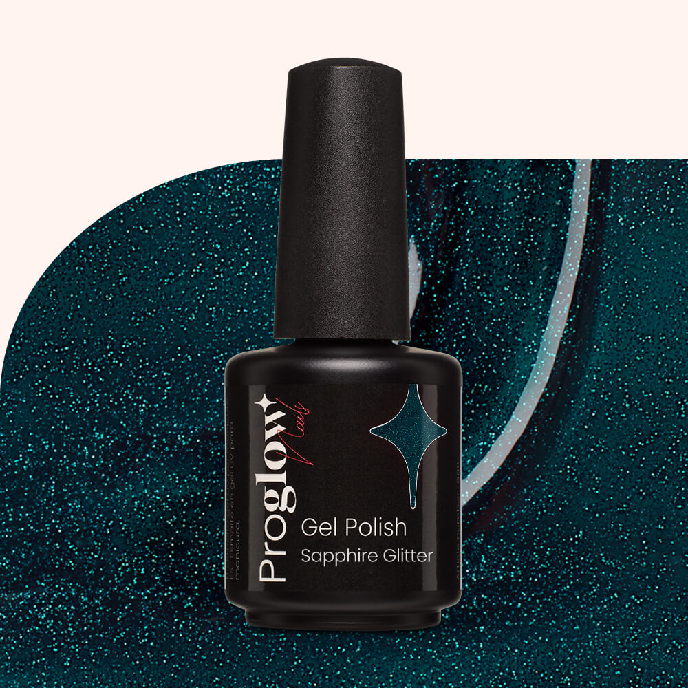 Gel Polish VSP Sapphire Glitter