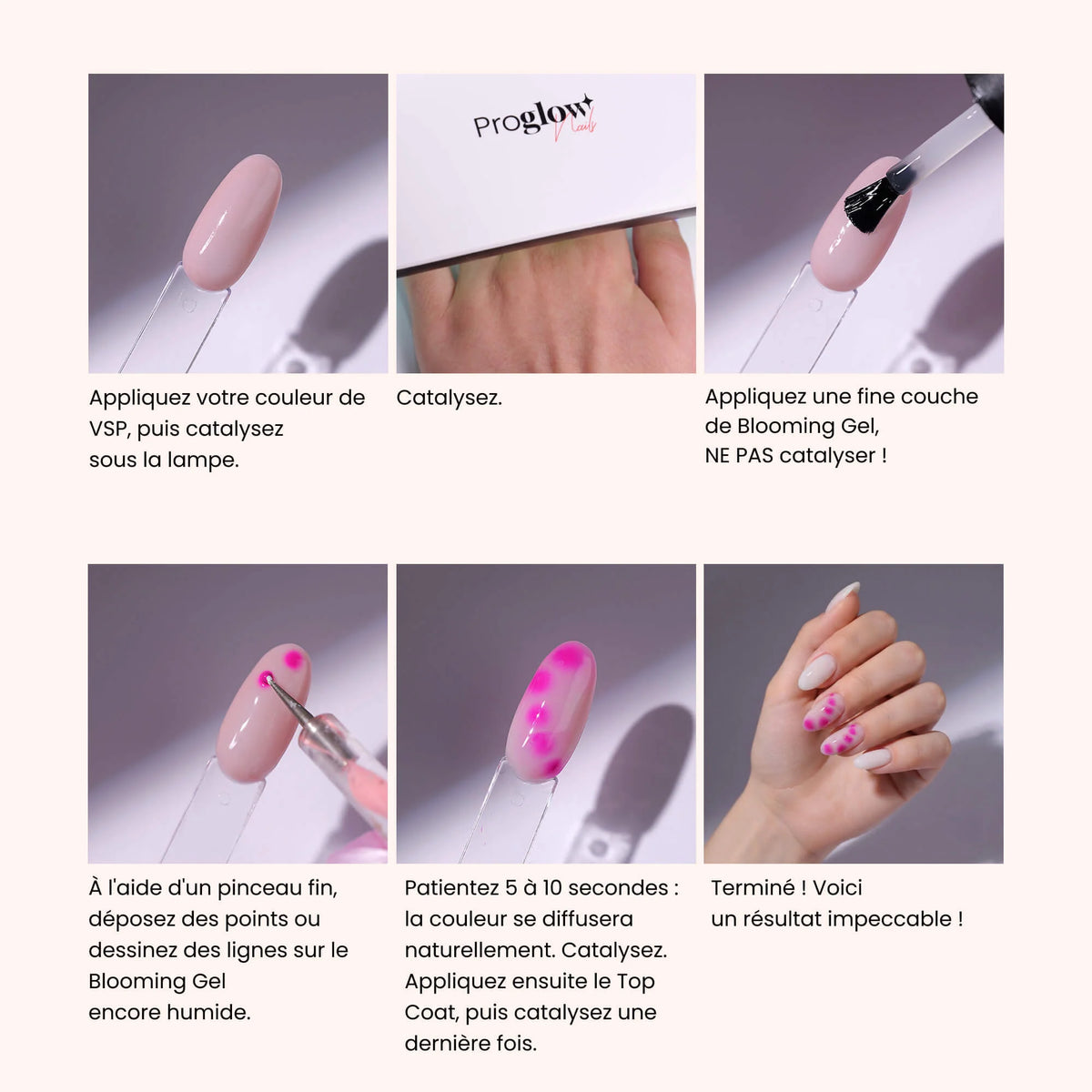 Blooming Gel : Nail Art facile et tendance