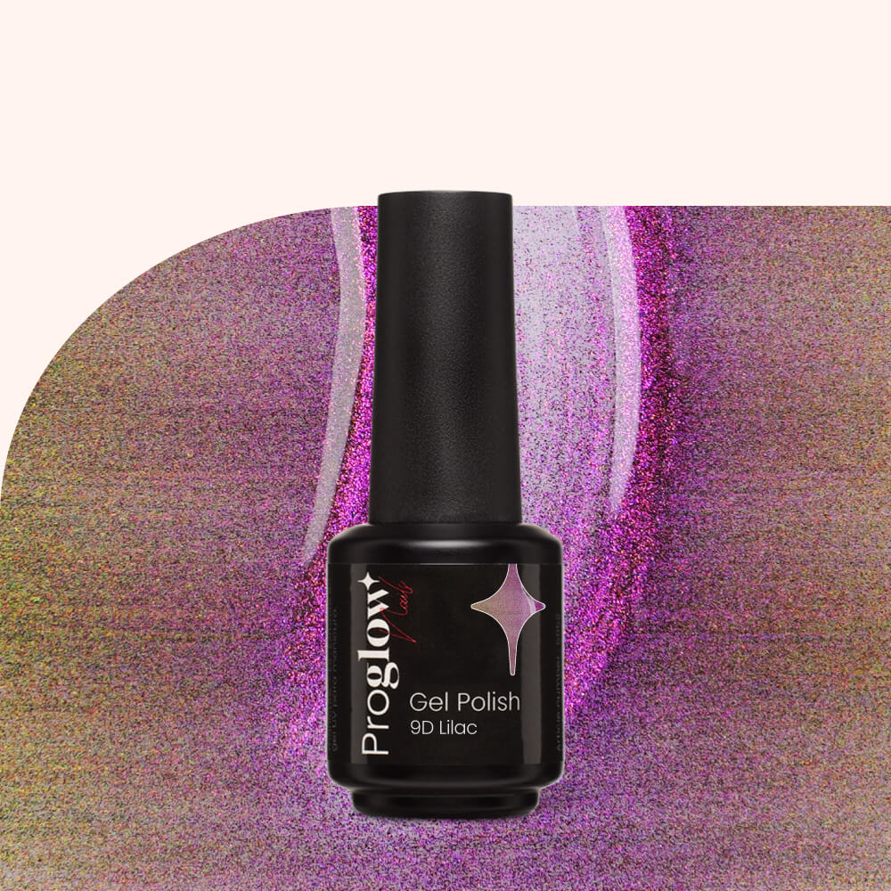 Gelpolish Cat-Eye 9D Pinkish Lilac