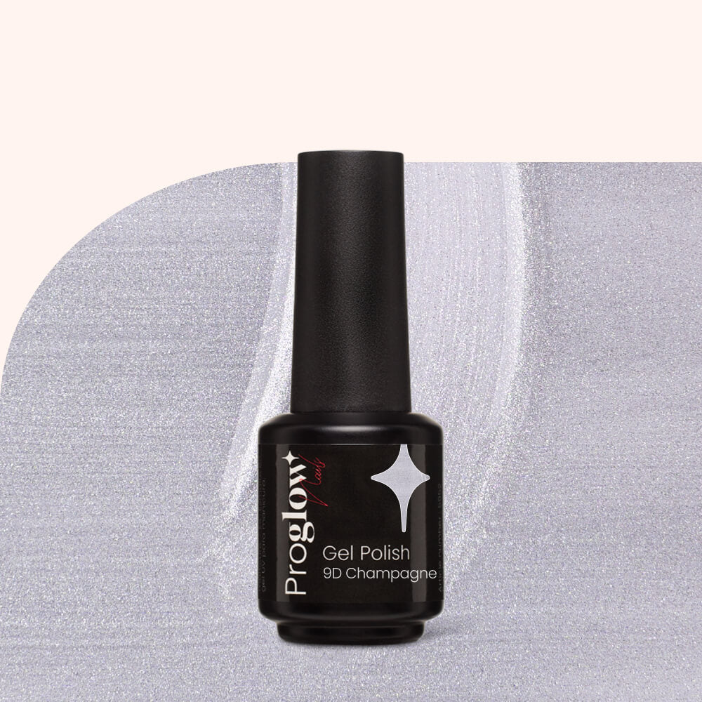 Gel Polish Cat Eye 9D Champagne