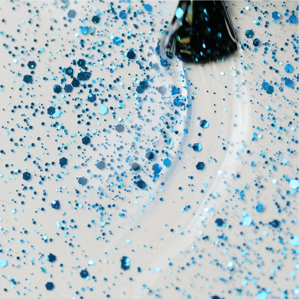 Top Coat VSP Blue Confetti