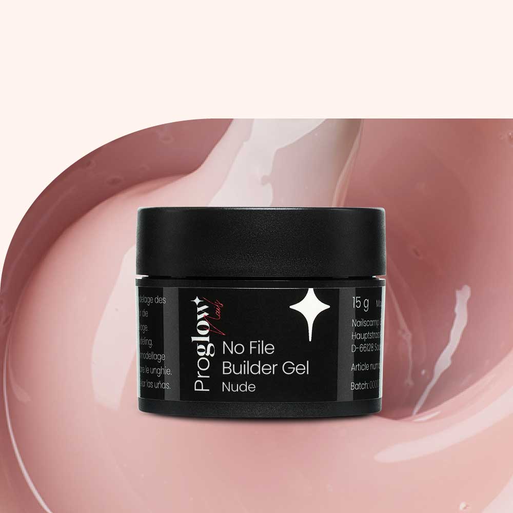 No File Builder Gel - sans Limage - Nude