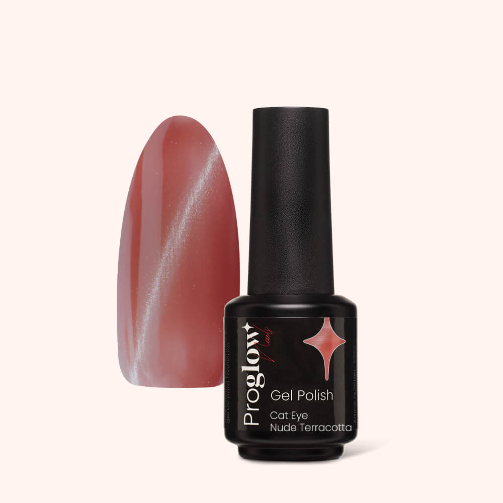 Gel Polish VSP Cat Eye Nude Terracotta