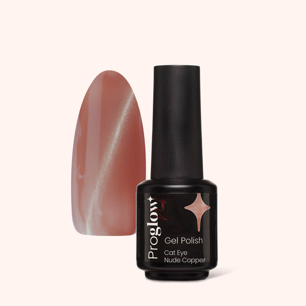 Gel Polish VSP Cat Eye Nude Copper