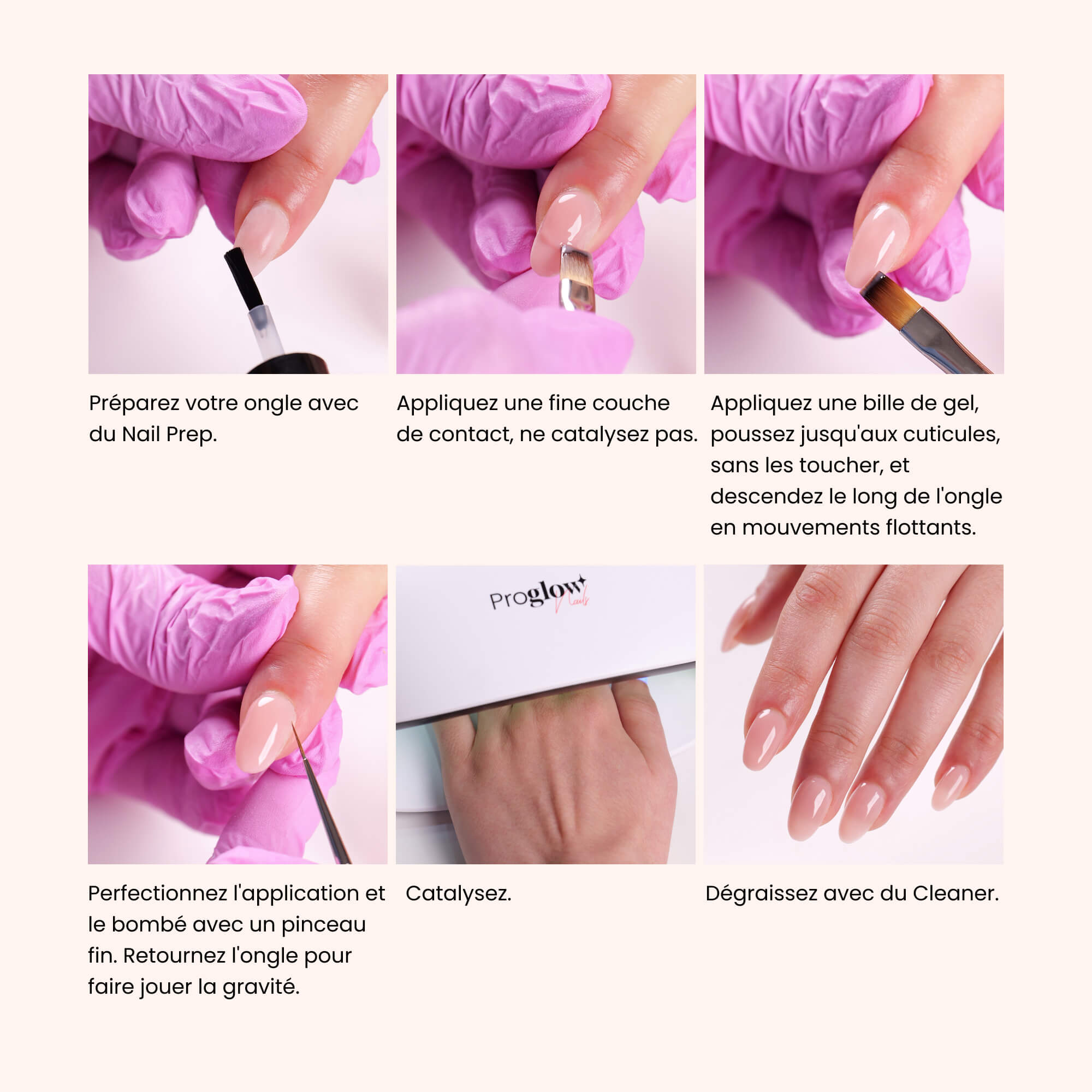 No Heat Builder Gel Milky White