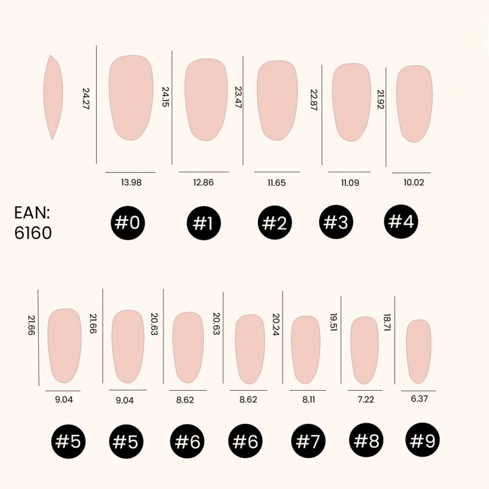 Soft Gel Nail Tips Short Stiletto 500 pièces