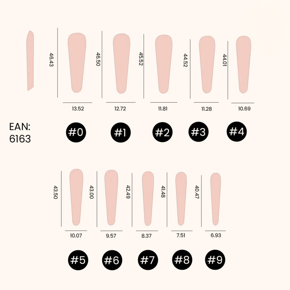 Soft Gel Nail Tips Russian Almond 100 pièces