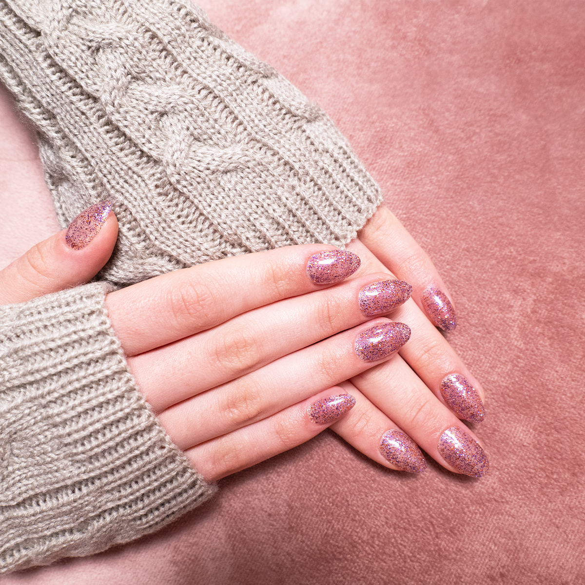  Gel Polish VSP Pink Purple Orange Glitter 4