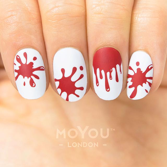 Plaque Stamping Halloween 03 - MoYou London